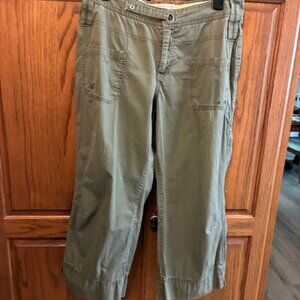 Columbia Womens green Green Pedal pusher pants size 12